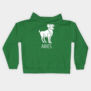 Astrological Zodiac Tee Shirts - Aries the Ram Kids Hoodie